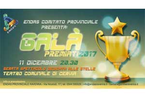 Endas Comitato Provinciale di Ravenna presenta “Galà premiati 2017″