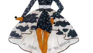 Mostra di figurini e abiti realizzati per le grandi case di Moda